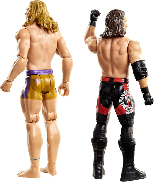 WWE AJ Styles vs Riddle, Championship Showdown 2-Pack, 6-in Action Figures High Flyers, Battle Pack for Ages 6 Years Old and Up...