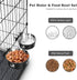 Crate Water Bowl No Spill, 2 Pack Hanging Dog Bowls for Kennel, Kennel Water Bowls Mountable, Dog Food Bowls for Crates, Large Stainless Steel Pet...