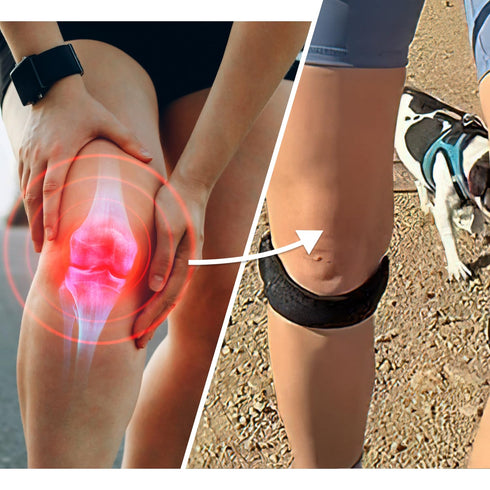 Patella Knee Strap – Adjustable Knee Brace for Support, Running, Basketball, Volleyball, Tennis, Hiking, and more – One Size Fits Most - Wellknee ...