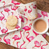 Pimpernel Sara Miller London Flamingo Mug & Tray Set, 8.5" L x 4.5" W, Melamine, Dishwasher Safe, Elegant Flamingo Design, Great for Tea or Coffee...