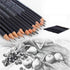 Heshengping Drawing Sketch Pencil Set 14pcs Sketching Pencils 12B 10B 8B 7B 6B 5B 4B 3B 2B B HB 2H 4H 6H Graphite Pencils for Kid Adults Artists S...