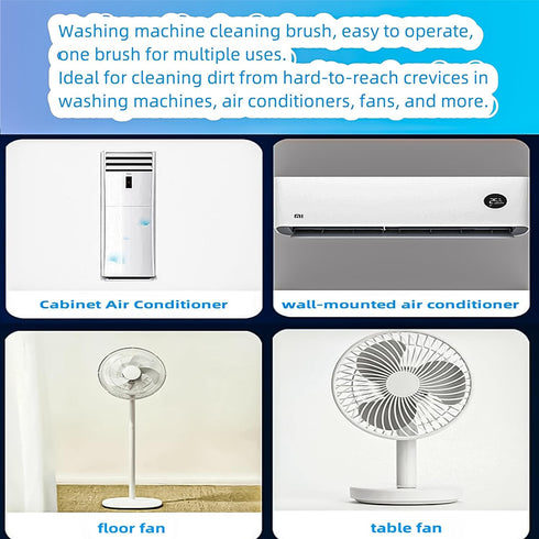 4Pcs Washing Machine Cleaning Brush, Washing Machine Brush Washing Machine Cleaner Front Load Washer Cleaner Brush Load Washer Cleaner Drum Washin...