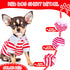 2 Pieces Dog Shirts for Small Dogs Boy Girl Stripe Dog Clothes Spring Summer Chihuahua Yorkie Clothes Soft Pet T-Shirt Extra Small Dog Clothes Pup...