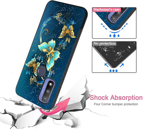 for Moto G Play 2023 Case, Moto G Pure Case, TPU Slim Silicone Rubber Flexibility Soft Protective Cover Protector Phone Case for Motorola Moto G P...