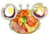 Silicone Suction Plate for Toddlers - Self Feeding Training Divided Plate Dish and Bowl for Baby and Toddler, Fits for Most Highchairs Trays, BPA ...