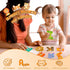 Magnetic Letters Toys for Baby Toddler 1 2 3 Year Old, ABC Refrigerator Magnets 26PCS Cute Animals Toys, Educational Learning Alphabet Magnets for...