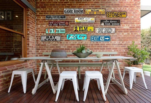 Fresh Herbs Metal Tin Sign 4x16 Inch Home Kitchen Outdoor?Indoor Wall Decor Garden Yard Signs Fence Iron Net Post Gift for Men nv29B133...