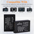 Pickle Power LP-E12 Battery and LED Dual USB Charger for Canon PowerShot SX70 HS, EOS M M2 M10 M50 M100 M200, M50 Mark II, Rebel SL1 Digital Camer...
