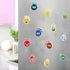 40 Pcs Face Emotional Feelings Funny Refrigerator Magnets Cute Emotion Fridge Magnets Round Decorative Mood Magnets for Whiteboard Kitchen Office ...