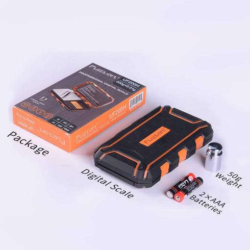 Fuzion Digital Pocket Scale, 500g x 0.01g Gram Scale, Mini Scale 6 Units Jewelry Scale with LCD Display, Tare Function for Food, Jewelry, Coin, Co...