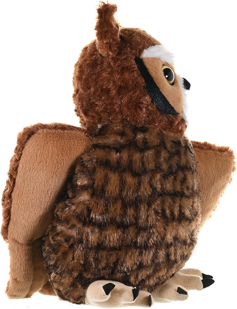 Wild Republic Great Horned Owl Plush, Stuffed Animal, Plush Toy, Kids Gifts, Cuddlekins 12", Model Number: 12310...