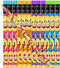 ArtCreativity Emoticon Pencils, Set of 24, Cool Writing Pencils with Erasers with Assorted Emoticon Designs, Birthday Party Favors, Party Goody Ba...