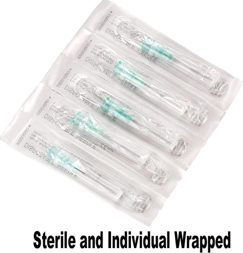 100pcs 32 Ga 4mm/0.15in Laboratory Tools Individually Sealed...