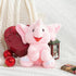 Elephant Stuffed Animal Pink Stuffed Elephant Plush Toys Cute Plush Elephant Toy Elephant Gifts for Women Elephants Stuffed Animals for Kids Girlf...