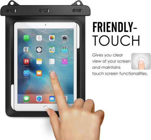 AICase Universal iPad Waterproof, Dry Bag Pouch for iPad Pro 10.5, New iPad 9.7 2017/2018, iPad Pro 9.7, iPad Air/Air 2, Tablets up to 11.5 Inch (...