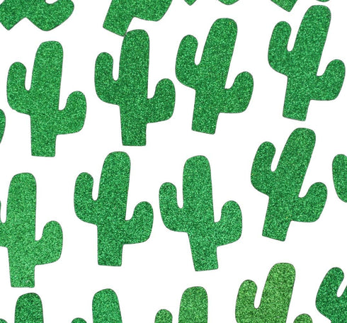 Glitter Green Cacti Confetti Decoration for Fiesta Engagement,Wedding, Bridal Shower, Bachelorette Party Decorations,100Pcs/pack (Green Cacti)...