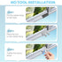Sliding Window Locks Security Up and Down Window - Sliding Glass Window Lock for Child Proof Home Safety Vertical Window Stopper, Adjustable Alumi...