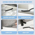 3PC Gap Cleaning Brush Multi-Purpose Door Window Track Deep Cleaning Brush Supplies?Bathroom Gap Cleaning Brush, Clean The Dead Corners of Bathroo...
