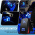 Xislet 5-Pin Rock Lights Rocker Switch Toggle Button Compatible with UTV ATV Polaris RS1 Ranger RZR Can-Am X3 Spyder F150 Truck Jeep Rocker Switch...