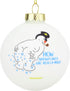 Tree Buddees Funny Snowman Farting - How Snowflakes are Really Made! Glass Bulb Ornament...