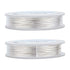 BENECREAT 21 Gauge Craft Jewelry Wire Silver Copper Wire 65 Feet Tarnish Resistant Jewelry Beading Wire for Craft Wrapping Pendant, Jewelry Making...