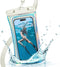 Laser Colorful Floating Airbag Mobile Phone Waterproof Bag with Cross-Body Lanyard, Underwater Screen Touchable, Compatible with iPhone 14/13/12/1...