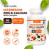 Magnesium Calcium Zinc with Vitamin D3 & K2 Gummies, Multivitamin for Women and Men, Bone Strength & Muscle Function, Extra Absorption Formula, 30...