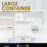 STARCART Laundry Detergent Dispenser (1pk): Mess-Free, Airtight 68oz/2000ml Transparent Dispenser for Laundry Room Organization and Storage...