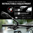 ROCKBROS 2023 Newest Handlebar Bike Mirror Adjustable Safe Rear View Mirror Anti-glare Lens Scratch Resistant Glass Lens 360 Degree Flat Rotation ...