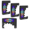 4PACK BT-886 Battery Tester Checker BatteryTester for Battery C D 9V AA AAA 1.5V -Black...