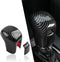 1 PC Car Gear Shift Knob Cover, ABS Arc Automatic Transmission Lever Cap Replacements, Automotive Decorative Accessories Compatible with 10th Civi...