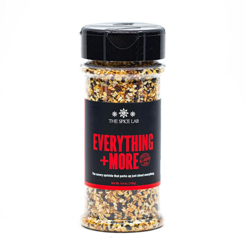 The Spice Lab Everything Bagel Seasoning Blend - 4.6 oz Shaker Jar - Premium Everything Seasoning for Bagels - Gourmet PALEO and KETO Approved Spi...
