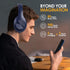 JH-923 Wireless Headphones Over Ear, 65H Playtime, 3EQ Sound Modes, Hi-Res Audio with Deep Bass Microphone,Foldable Lightweight Bluetooth Headphon...
