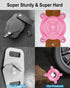 AirTag Dog Collar Holder, IP68 Waterproof Airtag Holder for Dog Collar, Hard Ultralight TPU,Back Clip?Suitable for All Airtag Dog Collar,Compatibl...