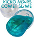 Kicko Mars Comet Slime - Pack of 6 Gooey Marbled Slimes in a Comet Shaped Container - Good for Party Favors, Kids, Squishing and Squashing, Stress...