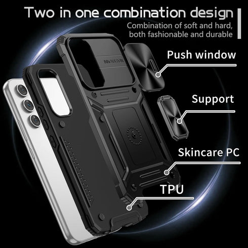 Galaxy A54 5G Case for Samsung Galaxy A54 5G Case with Kickstand Slide Camera Cover Military Grade Protection Shockproof Case for Galaxy A54 5G Ph...