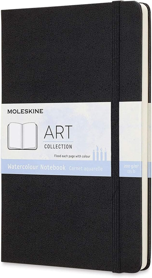 Moleskine Art Notebook, Hard Cover, Large (5" x 8.25") Plain/Blank, Black, 72 Pages...