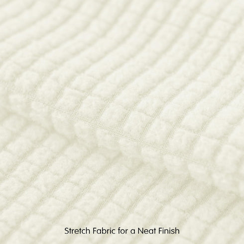 SUBRTEX Couch Slipcover RV Seater Slip Loveseat Stretch Durable Sofa Cushion Cover Spandex Elastic Furniture Protector for Settee Seat for Replace...