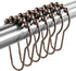 Titanker Shower Curtain Hooks Rings, Rust-Resistant Metal Shower Curtain Hooks for Bathroom Shower Rods Shower Hooks Shower Rings for Curtain - Se...