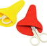 Child Scissors Set, 2 Piece with Colorful Covers, Stainless Steel Blades...