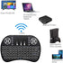 2.4G Mini Wireless Keyboard with Touchpad Mouse, Upgraded Multi Backlit, Portable Wireless Keyboard with USB Receiver Remote Control for Android S...