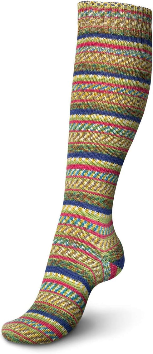 Regia 100 gr Sock Wool 4-ply Mix -it Tropical Color Col. 938......