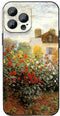 Case for iPhone 15 Pro Max, Classic Art Monet Painting Retro Landscape Phone Case for Women Men, Flexible TPU Slim Protective Phone Cover iPhone 1...