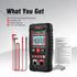Digital Multimeter Tester, HABOTEST 4000 Counts, Smart Measurement,Measures AC/DC Voltage, Ohm Volt Amp Meter, Non-Contact Voltage Tester Function...