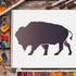 FINGERINSPIRE Layered Buffalo Stencils Template 11.8x11.8inch Plastic Aztec Buffalo Drawing Painting Stencils Aztec Borders Pattern Stencils for P...