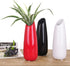 VanEnjoy 9.4" Red High Creative Oblique Opening Design Desktop Ceramic Vase Home Office Decoration Vases...
