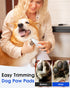 Upgraded Dog Paw Trimmer with LED Light, 9 mm Mini Blade (Approximately 1/3 in), Smart Display, Type-C Rechargeable Pet Clippers for Small Dogs Ca...