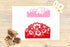 Valentine's Flower Metal Cutting Dies Stencil Template Molds, Love Flowers Embossing Tool Die Cuts for Card Making Album Paper Scrapbooking DIY Et...