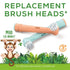 Beurer TB10 Kids Electric Toothbrush Replacement Brush Heads Only - 2 Pack - Milo The Monkey...