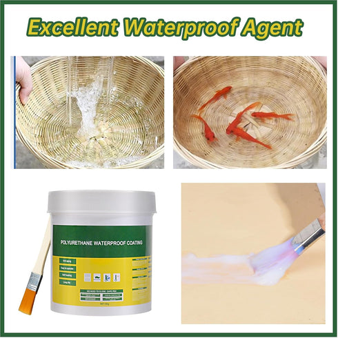 Invisible Waterproofing Agent, 30G Transparent Waterproof Coating for Bathroom & Kitchen, Waterproof Insulating Sealant for Exterior Wall....